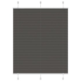 Estor Plisado negro 110x150 cm Tela Ancho 109,4 cm Poliéster von , Jalousien und Jalousien - Ref: Foro24-4015145, Preis: 26,0...