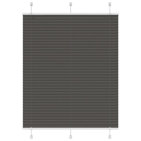 Estor Plisado negro 110x150 cm Tela Ancho 109,4 cm Poliéster de , Persianas y estores - Ref: Foro24-4015145, Precio: 26,08 €,...