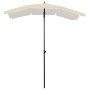 Garden umbrella with sand-colored pole 200x130 cm by vidaXL, Umbrellas - Ref: Foro24-315551, Price: 34,19 €, Discount: %