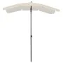 Gartenschirm mit sandfarbenem Mast 200x130 cm von vidaXL, Sonnenschirme - Ref: Foro24-315551, Preis: 36,94 €, Rabatt: %