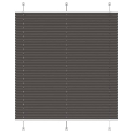 Estor Plisado negro 120x100 cm Tela Ancho 119,4 cm Poliéster de , Persianas y estores - Ref: Foro24-4015130, Precio: 18,84 €,...