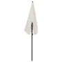 Gartenschirm mit sandfarbenem Mast 200x130 cm von vidaXL, Sonnenschirme - Ref: Foro24-315551, Preis: 36,94 €, Rabatt: %