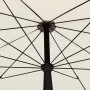 Garden umbrella with sand-colored pole 200x130 cm by vidaXL, Umbrellas - Ref: Foro24-315551, Price: 36,24 €, Discount: %