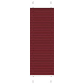 Estor Plisado rojo burdeos 45x100 cm Tela Ancho 44,4 cm by , Blinds and blinds - Ref: Foro24-4015217, Price: 18,89 €, Discoun...