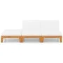 Juego muebles de jardín y cojines 3 pzas madera maciza acacia de vidaXL, Conjuntos de jardín - Ref: Foro24-3058146, Precio: 3...