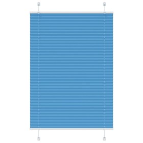 Estor Plisado azul 95x150 cm Tela Ancho 94,4 cm Poliéster by , Blinds and blinds - Ref: Foro24-4015193, Price: 18,63 €, Disco...