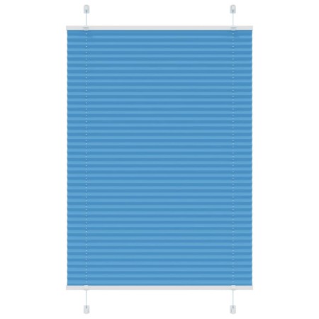 Estor Plisado azul 95x150 cm Tela Ancho 94,4 cm Poliéster by , Blinds and blinds - Ref: Foro24-4015193, Price: 18,63 €, Disco...