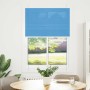 Estor Plisado azul 95x150 cm Tela Ancho 94,4 cm Poliéster by , Blinds and blinds - Ref: Foro24-4015193, Price: 18,63 €, Disco...