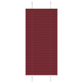 Estor Plisado rojo burdeos 60x100 cm Tela Ancho 59,4 cm by , Blinds and blinds - Ref: Foro24-4015220, Price: 18,65 €, Discoun...