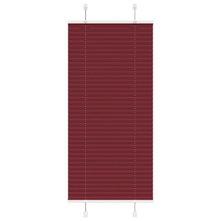 Estor Plisado rojo burdeos 60x100 cm Tela Ancho 59,4 cm de , Persianas y estores - Ref: Foro24-4015220, Precio: 18,65 €, Desc...
