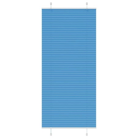 Estor Plisado azul 85x200 cm Tela Ancho 84,4 cm Poliéster de , Persianas y estores - Ref: Foro24-4015208, Precio: 19,03 €, De...