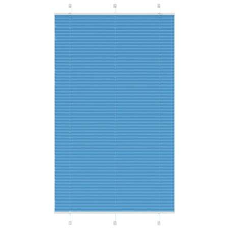 Estor Plisado azul 120x200 cm Tela Ancho 119,4 cm Poliéster de , Persianas y estores - Ref: Foro24-4015215, Precio: 28,64 €, ...