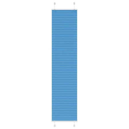Estor Plisado azul 50x200 cm Tela Ancho 49,4 cm Poliéster de , Persianas y estores - Ref: Foro24-4015201, Precio: 19,46 €, De...