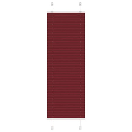 Estor Plisado rojo burdeos 45x150 cm Tela Ancho 44,4 cm by , Blinds and blinds - Ref: Foro24-4015234, Price: 18,32 €, Discoun...
