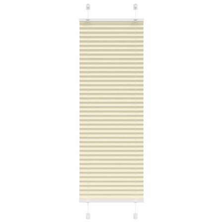 Estor Plisado crema 50x100 cm Tela Ancho 49,4 cm Poliéster de , Persianas y estores - Ref: Foro24-4015269, Precio: 18,05 €, D...