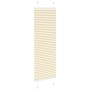 Estor Plisado crema 50x100 cm Tela Ancho 49,4 cm Poliéster de , Persianas y estores - Ref: Foro24-4015269, Precio: 18,05 €, D...