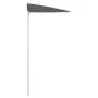 Sombrilla de jardín semicircular palo 300x150 cm gris antracita de vidaXL, Sombrillas - Ref: Foro24-315561, Precio: 26,52 €, ...