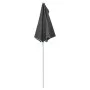 Sombrilla de jardín semicircular palo 300x150 cm gris antracita de vidaXL, Sombrillas - Ref: Foro24-315561, Precio: 26,52 €, ...