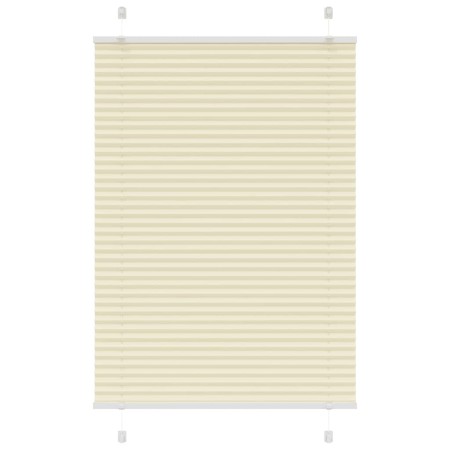 Estor Plisado crema 95x150 cm Tela Ancho 94,4 cm Poliéster de , Persianas y estores - Ref: Foro24-4015295, Precio: 18,63 €, D...