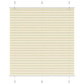 Estor Plisado crema 120x100 cm Tela Ancho 119,4 cm Poliéster von , Jalousien und Jalousien - Ref: Foro24-4015283, Preis: 20,4...