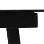 Juego de comedor para jardín 7 piezas ratán PVC negro de vidaXL, Conjuntos de jardín - Ref: Foro24-3060271, Precio: 539,70 €