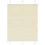 Estor Plisado crema 110x100 cm Tela Ancho 109,4 cm Poliéster by , Blinds and blinds - Ref: Foro24-4015281, Price: 19,05 €, Di...
