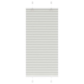 Estor Plisado gris claro 55x150 cm Tela Ancho 54,4 cm Poliéster by , Blinds and blinds - Ref: Foro24-4015338, Price: 17,00 €,...