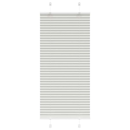 Estor Plisado gris claro 55x150 cm Tela Ancho 54,4 cm Poliéster de , Persianas y estores - Ref: Foro24-4015338, Precio: 16,11...