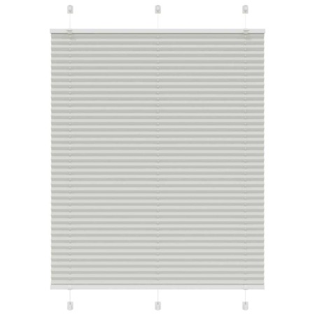 Estor Plisado gris claro 105x100 cm Tela Ancho 104,4 cm de , Persianas y estores - Ref: Foro24-4015331, Precio: 17,29 €, Desc...