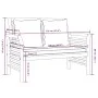 4-teiliges Gartenmöbel-Set und Kissen aus massivem Akazienholz von vidaXL, Gartensets - Ref: Foro24-3058098, Preis: 485,77 €,...