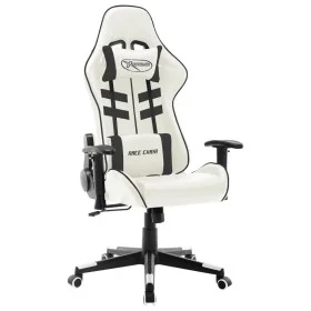 Schwarz-weißer Gaming-Stuhl aus Kunstleder von vidaXL, Gaming-Stühle - Ref: Foro24-20535, Preis: 187,77 €, Rabatt: %