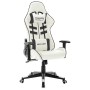 Schwarz-weißer Gaming-Stuhl aus Kunstleder von vidaXL, Gaming-Stühle - Ref: Foro24-20535, Preis: 190,93 €, Rabatt: %