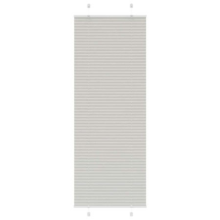 Estor Plisado gris claro 75x200 cm Tela Ancho 74,4 cm Poliéster de , Persianas y estores - Ref: Foro24-4015359, Precio: 22,17...