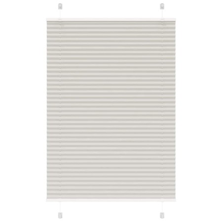 Estor Plisado gris claro 85x150 cm Tela Ancho 84,4 cm Poliéster de , Persianas y estores - Ref: Foro24-4015344, Precio: 18,62...