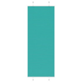 Estor Plisado verde petróleo 70x200 cm Tela Ancho 69,4 cm de , Persianas y estores - Ref: Foro24-4015409, Precio: 18,68 €, De...
