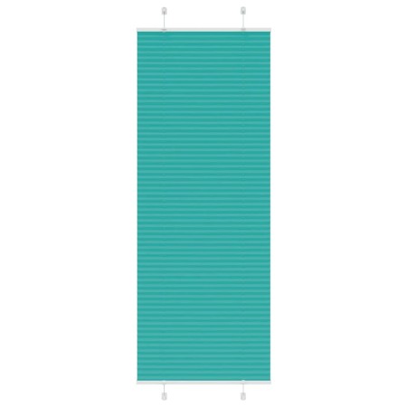 Estor Plisado verde petróleo 70x200 cm Tela Ancho 69,4 cm de , Persianas y estores - Ref: Foro24-4015409, Precio: 18,68 €, De...