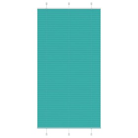 Estor Plisado verde petróleo 105x200 cm Tela Ancho 104,4 cm by , Blinds and blinds - Ref: Foro24-4015416, Price: 22,13 €, Dis...