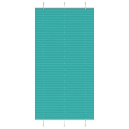 Estor Plisado verde petróleo 105x200 cm Tela Ancho 104,4 cm