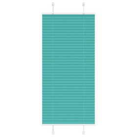 Estor Plisado verde petróleo 60x150 cm Tela Ancho 59,4 cm by , Blinds and blinds - Ref: Foro24-4015390, Price: 19,15 €, Disco...