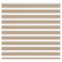 Estor cebra marrón arena tejido ancho 160,9 cm poliéster by , Blinds and blinds - Ref: Foro24-4014560, Price: 37,66 €, Discou...