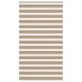 Estor cebra marrón arena tejido ancho 125,9 cm poliéster by , Blinds and blinds - Ref: Foro24-4014605, Price: 37,03 €, Discou...