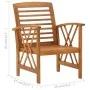 Juego de muebles de jardín 5 piezas madera maciza de acacia de vidaXL, Conjuntos de jardín - Ref: Foro24-3057985, Precio: 441...