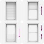 Estor Plisado blanco 70x100 cm Tela Ancho 69,4 cm Poliéster de , Persianas y estores - Ref: Foro24-4015477, Precio: 15,69 €, ...