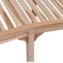 Bananenbank aus massivem Teakholz, 200 cm von vidaXL, Gartenbänke - Ref: Foro24-310495, Preis: 317,32 €, Rabatt: %