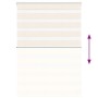 Estor cebra beige mármol tejido ancho 100,9 cm poliéster de , Persianas y estores - Ref: Foro24-4014626, Precio: 25,01 €