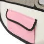 Foldable dog playpen and pink transport bag 110x110x58cm by vidaXL, Dog kennels and fences - Ref: Foro24-171010, Price: 51,40...