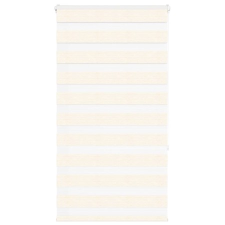 Estor cebra beige mármol tejido ancho 75,9 cm poliéster