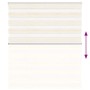 Estor cebra beige mármol tejido ancho 130,9 cm poliéster von , Jalousien und Jalousien - Ref: Foro24-4014658, Preis: 34,56 €,...