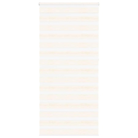 Estor cebra beige mármol tejido ancho 90,9 cm poliéster by , Blinds and blinds - Ref: Foro24-4014702, Price: 29,15 €, Discoun...