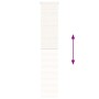 Estor cebra beige mármol tejido ancho 45,9 cm poliéster by , Blinds and blinds - Ref: Foro24-4014693, Price: 21,44 €, Discoun...